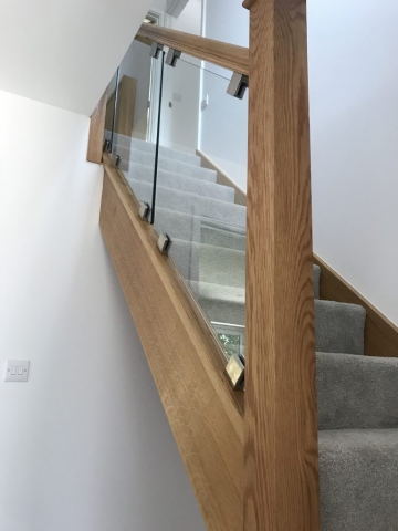 Gilbert Builders Project North Lowestoft New Build staircase